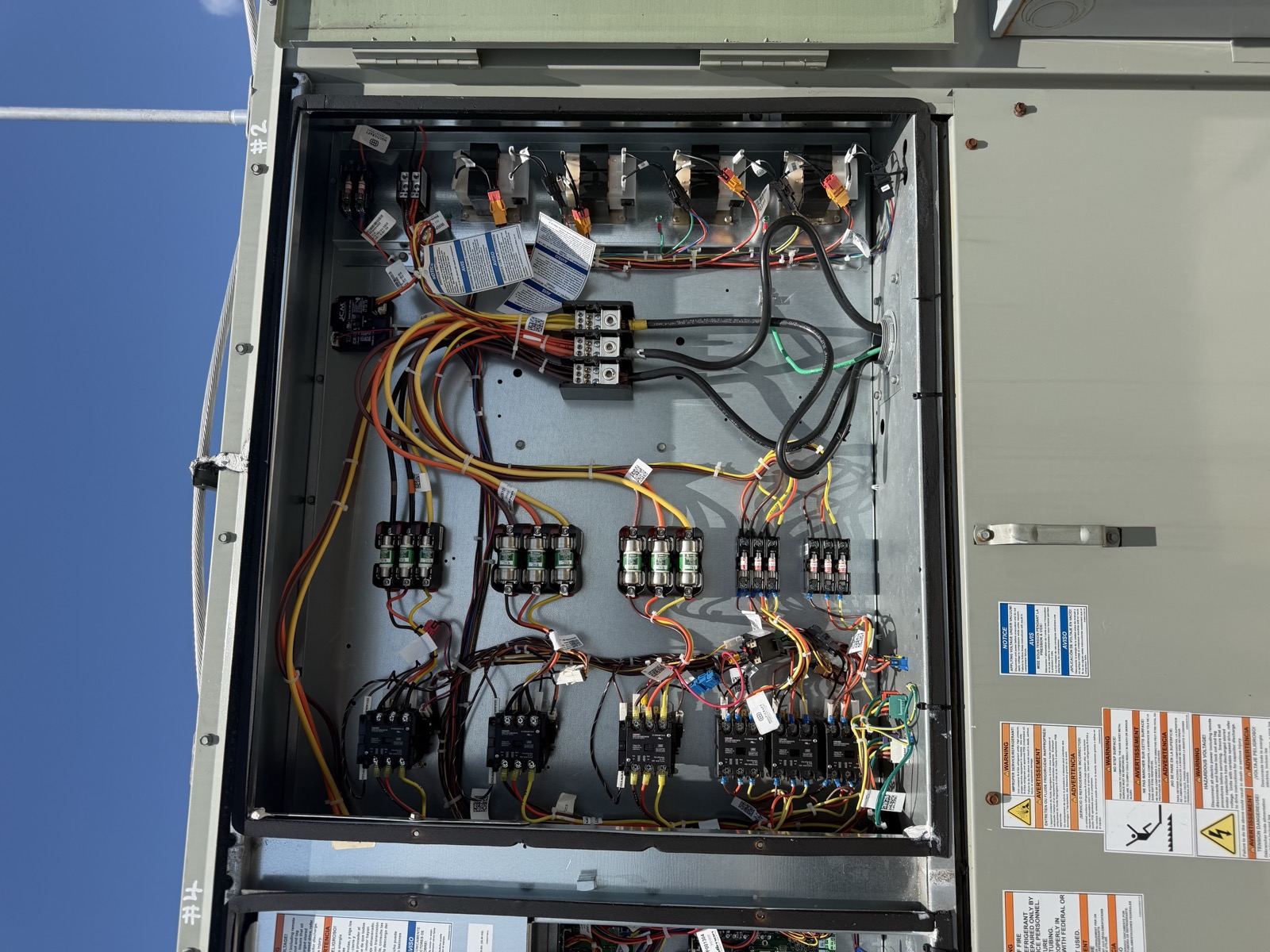 Rooftop Unit Wiring